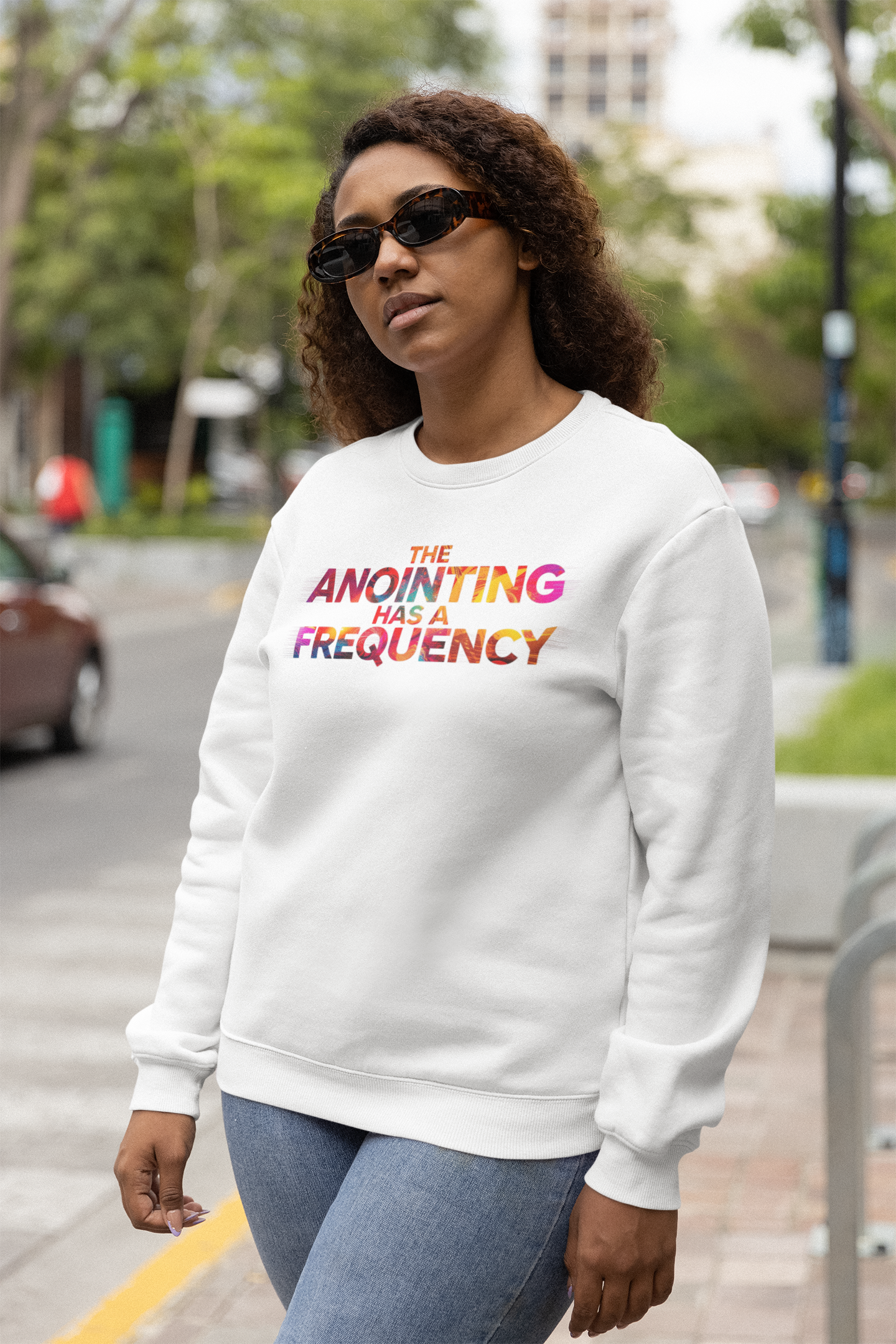 Anointing Frequency Sweatshirt KFQ