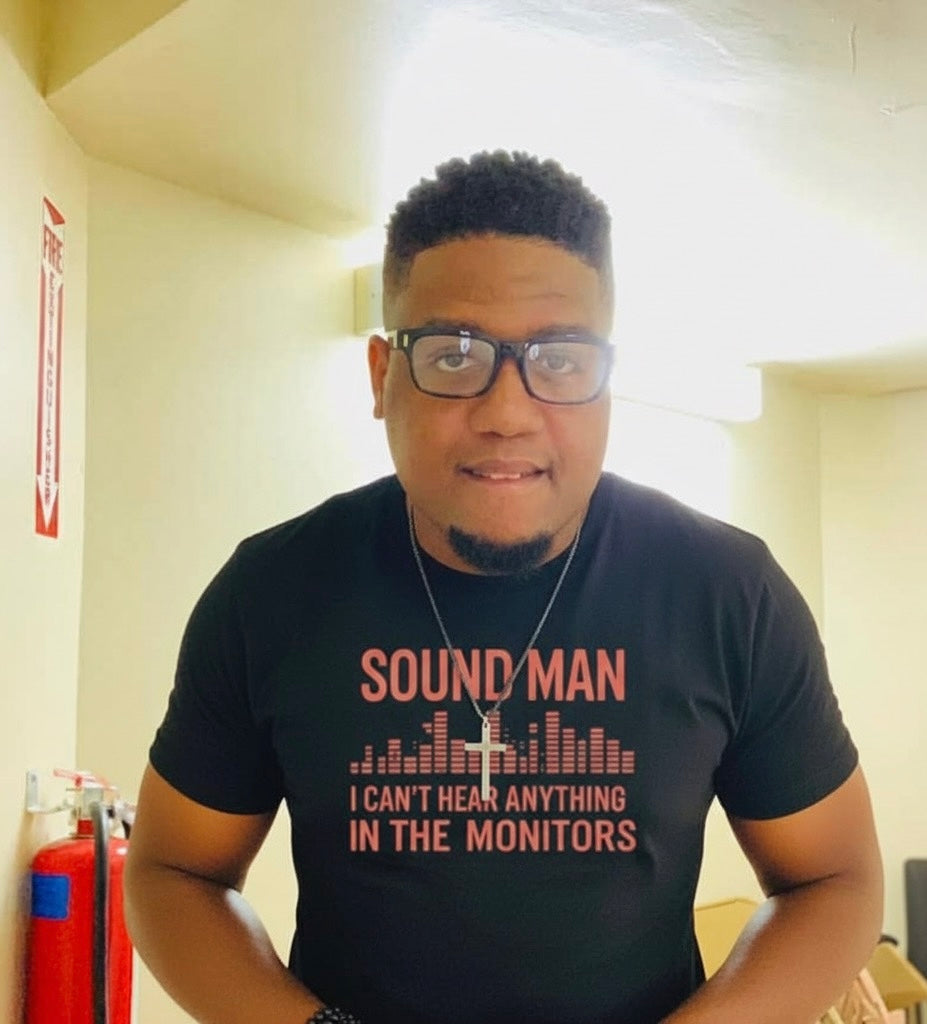 Sound Man Can’t Hear Tee CIV