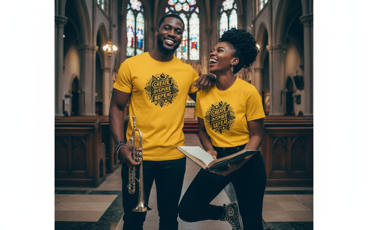 Create. Inspire. Repeat. Tee/Hoodie CIV