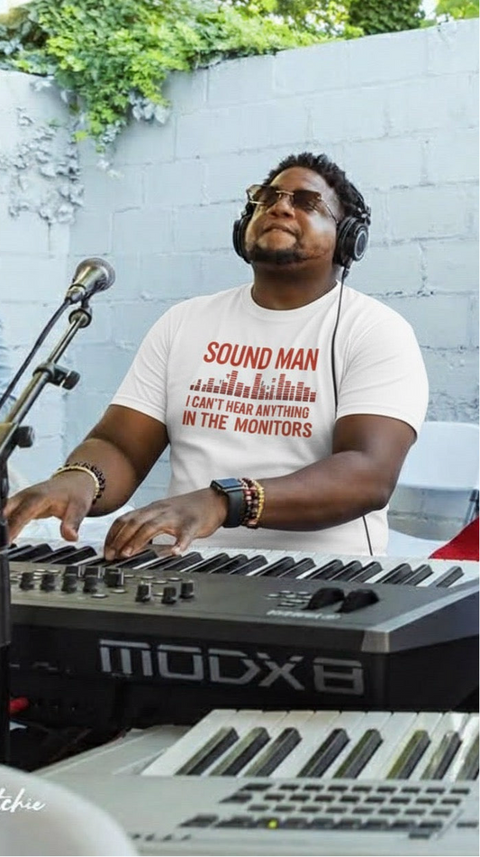 Sound Man Can’t Hear Tee CIV