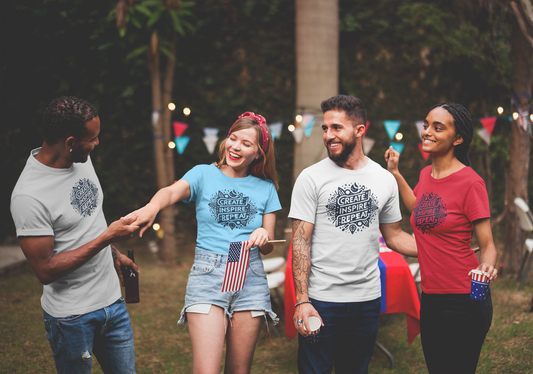 Create. Inspire. Repeat. Tee KFQ