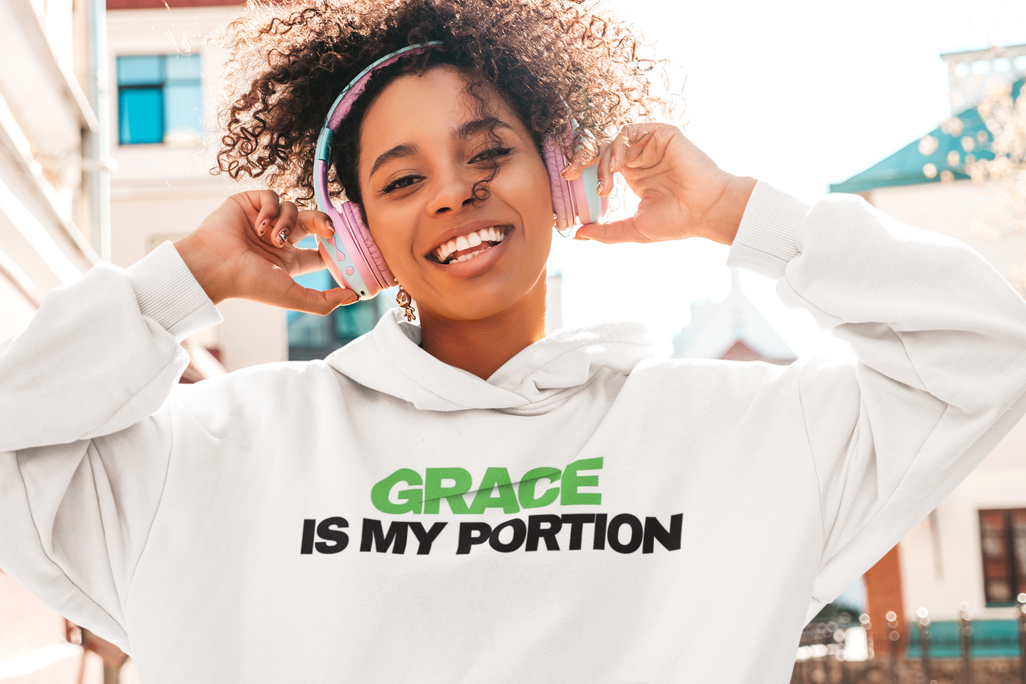 Grace Is My Portion Hoodie KFQ