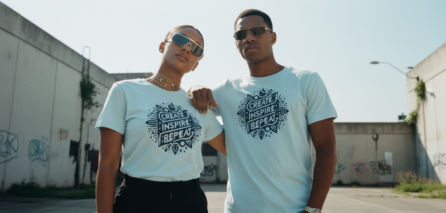 Create. Inspire. Repeat. Tee/Hoodie CIV