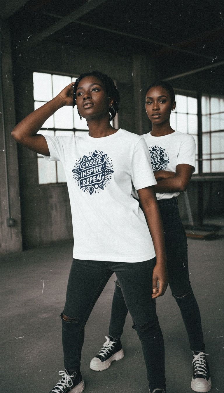 Create. Inspire. Repeat. Tee/Hoodie CIV